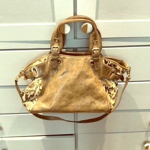 Kooba leather tote — gently used